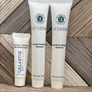 Alastin + Vi Derm Gentle Purifying Cleanser x2 + Soothe & Protect recovery balm